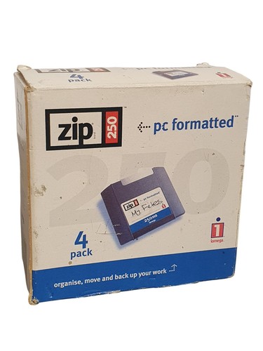 Iomega zip 250 formattato - zip, pc