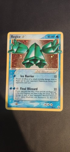 Beautiful regice gold star ex - regice,