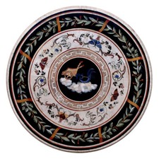 30 " Marmo Caffè Tavolo Top
