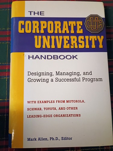 Corporate university handbook - university,