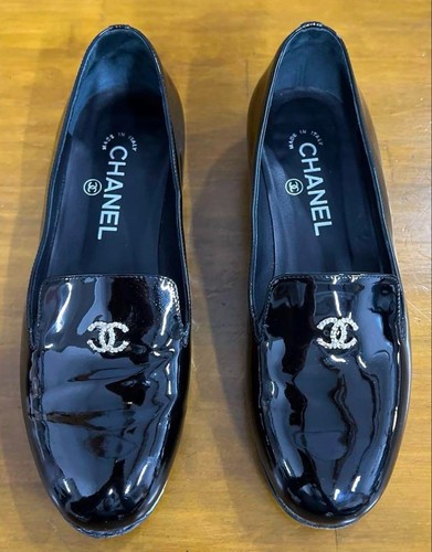 Scarpe chanel opera mocassini - chanel,