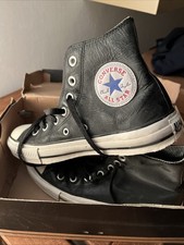 converse all star donna Pelle Nera Anni 90