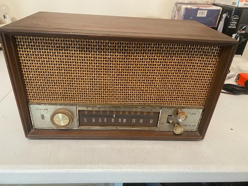 Radio epoca valvole zenith - a,
