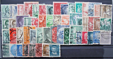 Reich selezione di 50 Francobolli differenti Timbrati USED Lotto (C.ST)