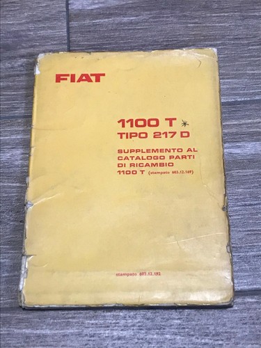 Fiat 1100 tipo 217 - 1100, d
