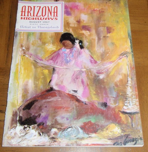 Arizona highways august 1967 - highways,