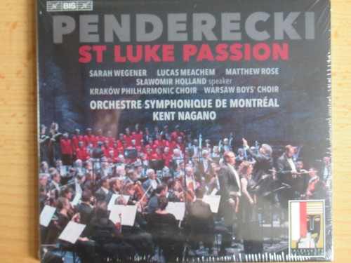 Penderecki lukas passion - penderecki,