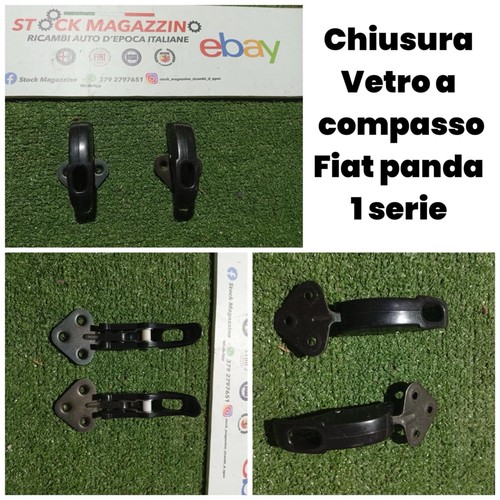 Coppia ganci vetri compasso - coppia,