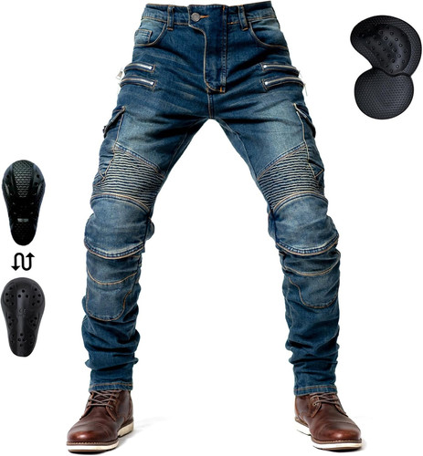 Pantaloni moto uomo - pantaloni,