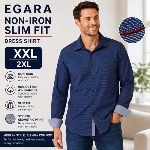 Camicia elegante egara uomo - elegante,