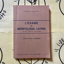L’esame di Morfologia Latina