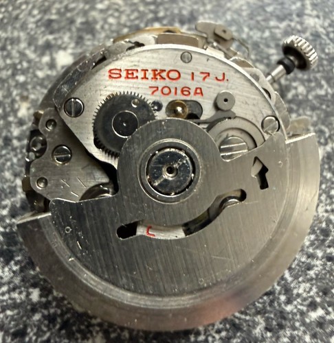 Seiko 7016a 7016 movimento - seiko,