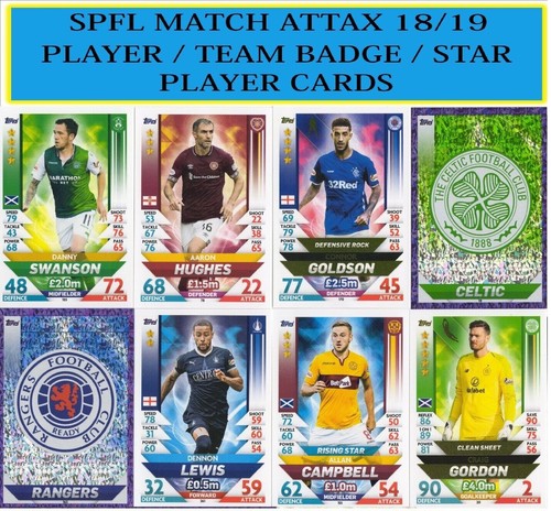 Spfl match attax 2018 2019 - 2019, 18