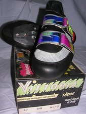 Scarpe corsa ciclismo strada VITTORIA Air nr. 40 Grigio/Nera NUOVE