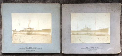 Antique ship repair photos - repair, x