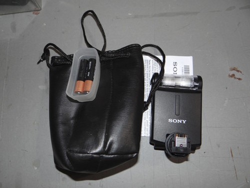 Flash esterno sony - sony, hvl-f20m