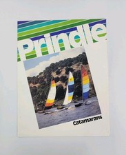 Brochure barca a vela catamarano Prindle anni '80 15 16 18 - vetro da surf, Inc - Santa Ana CA