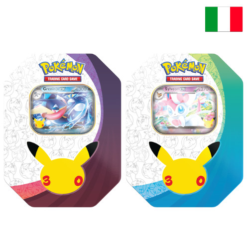 Pokémon anniversario tin - pokémon, 30°