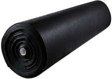10 METRI TNT TESSUTO NON TESSUTO ALTEZZA 90cm 50GR NERO 10mt x 90cm LAVABILE