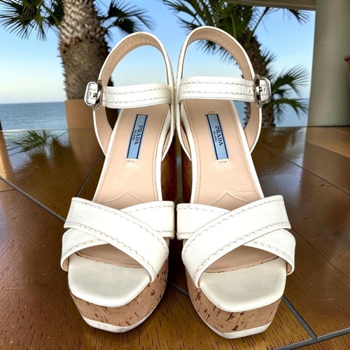 Sandali con zeppa - , sughero