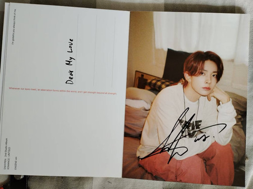 Lee heeseung autografo firma - lee,