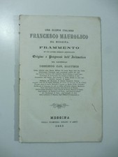 Francesco Maurolico da