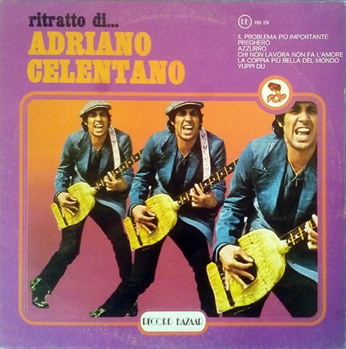 Adriano celentano ritratto - adriano,