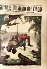 GIORNALE ILLUSTRATO DEI VIAGGI RIVISTA ANNI 1913/15 - SOC. EDITRICE SONZOGNO