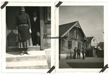 2x orig. Foto Invasione di BLATO b. Agram Zagabria Croazia Jugoslavia 1941