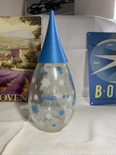 Evian vintage 2004 bottle - evian,