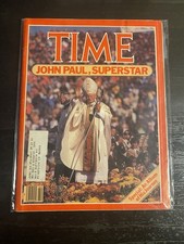 Time Magazine October 15, 1979 Pope John Paul Superstar Album