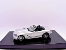 Modellino auto scala 1:43 Dodge viper grey diecast modellismo statico collezione