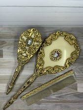 Antico comò vanità crest oro