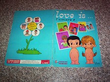 Album love panini 1977 - love,