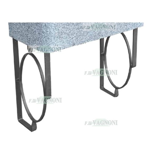 Coppia staffe terra in - di,