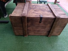 Baule Legno 1922 Antico Genova