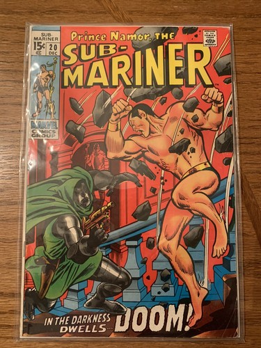 Namor sub mariner - namor, #20-1969-