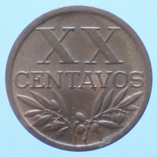 Portogallo centavos 1944 - portogallo, 20