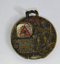 Segnali stradali Attenzione San Cristoforo disco scorrevole