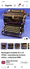 Macchina scrivere remington - macchina,