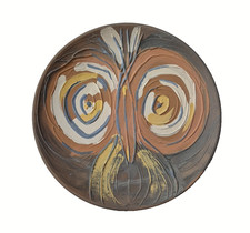 Enrico baj piatto ceramica - piatto,