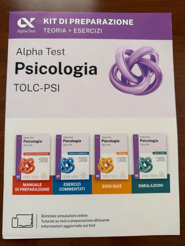 Alpha test psicologia tolc - tolc, psi