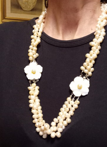 Collana bracciale tre fili - collana,