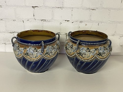 Coppia giardinieri doulton - giardinieri,