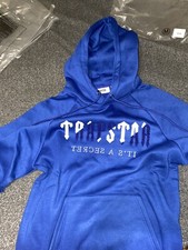 FELPA TRAPSTAR RICAMATA  in vari COLORI tessuto (nero, grigio, blu...) e scritta