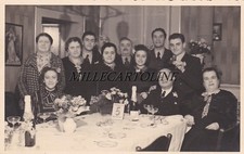 REGGIO EMILIA: 5 febbraio 1930 famiglia a tavola - foto Remo Vampa (Ferrania)