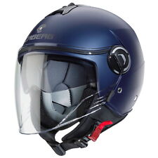 Casco Jet Caberg Riviera V4 X Blu Opaco Yama Casco Visiera Solare Casco Moto