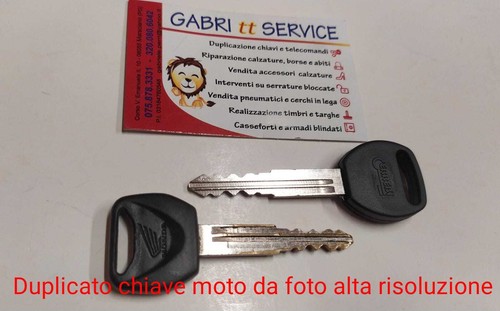 Chiave duplicato moto honda - chiave,