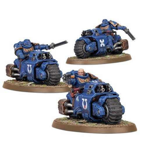 Outriders space marines - 3x,