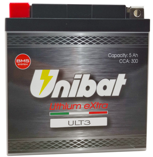 Batteria litio unibat 12v 5ah - batteria,